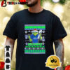 Seattle Seahawks X Grinch Christmas With Super Bowl Trophy Ugly Christmas Shirt 3