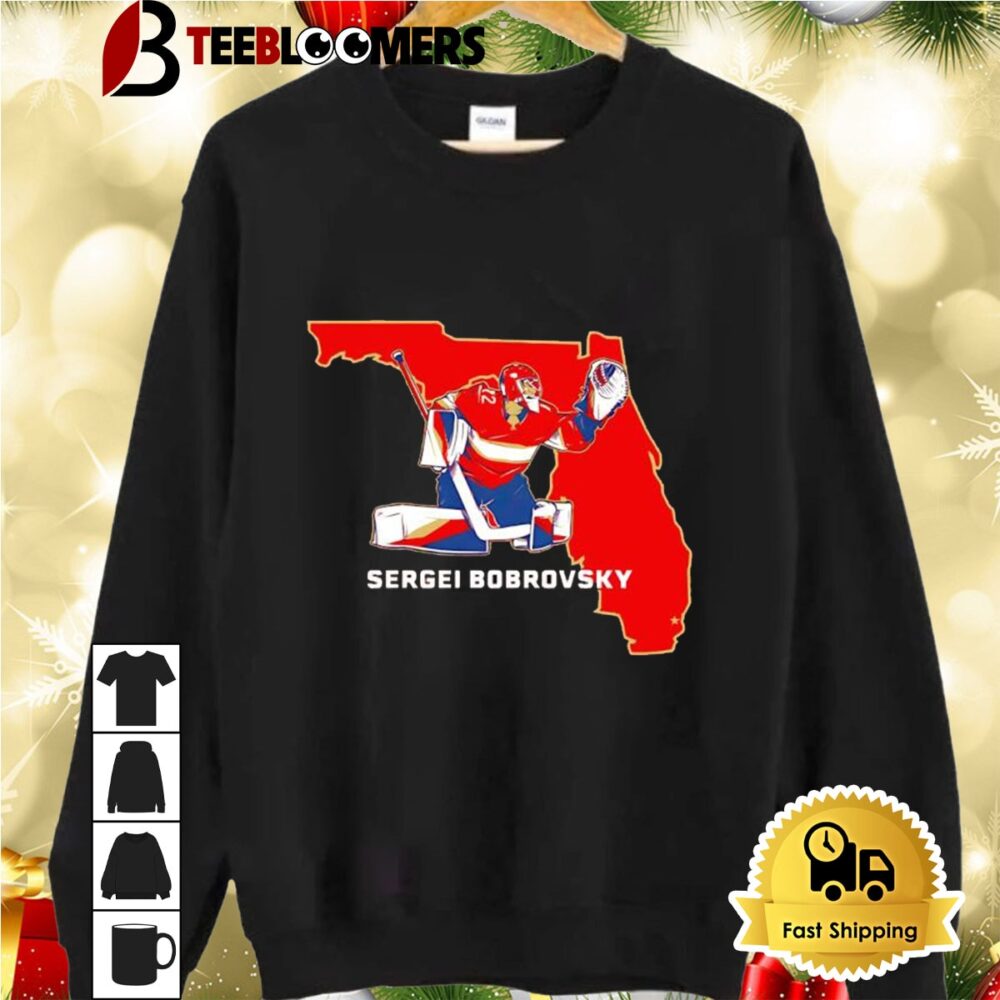 Sergei Bobrovsky Florida Panthers Hockey State Star Shirt 2