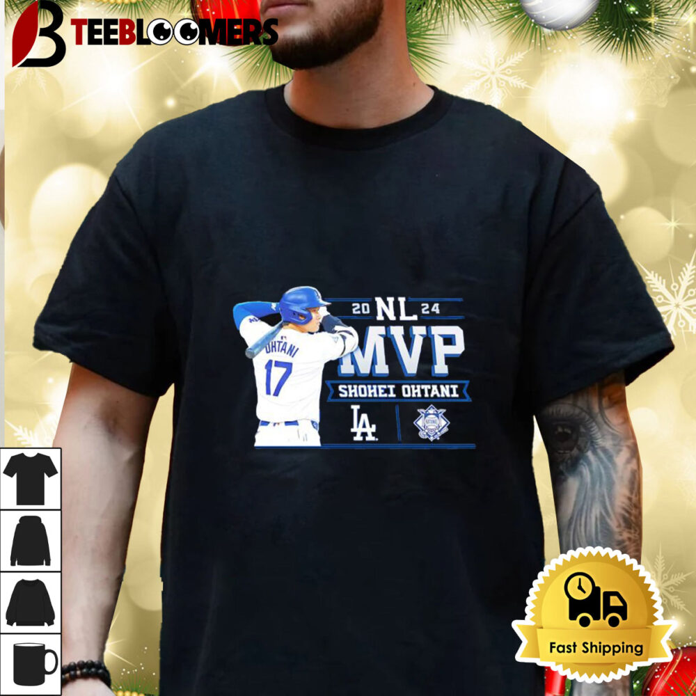 Shohei Ohtani Los Angeles Dodgers 2024 National League Mvp Shirt 3