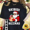 Skibidi Rizzmas Santa Shirt 1