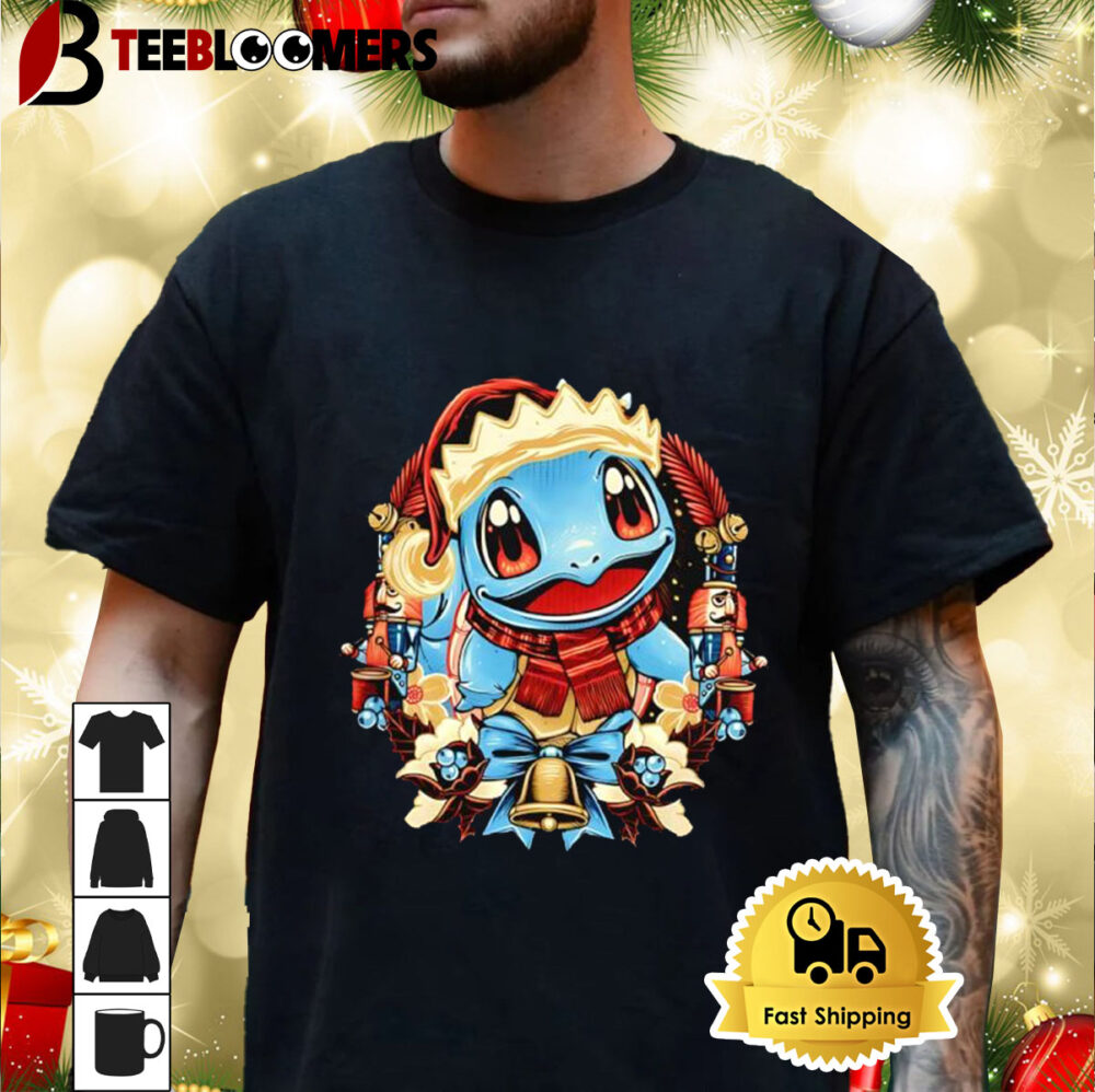 Squirtle Christmas Turtle Shirt 3