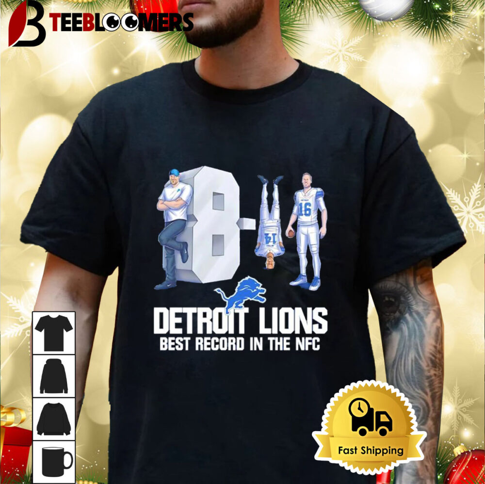 St Brown Detroit Lions 8 1 Best Record In The Nfc Shirt 3