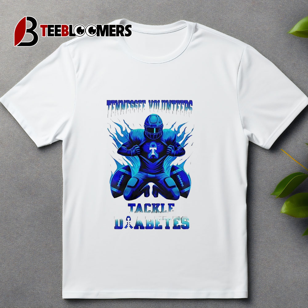 Tennessee Volunteers Tackle Diabetes Awareness Month November T Shirt