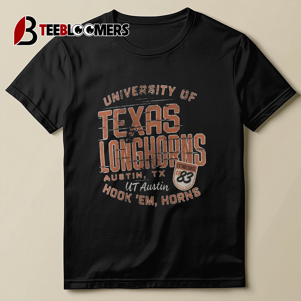 Texas Longhorns University Of Austin Texas Hook 'Em Horns T Shirt