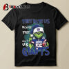 The Grinch They Hate Us Because They Ain't Us New York Giants Christmas 2024 T Shirt