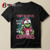 They Hate Us Because They Ain't Us St Louis Cardinals X Grinch Christmas 2024 T Shirt