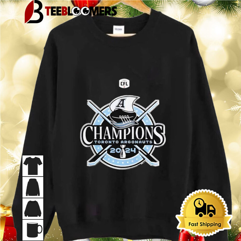 Toronto Argonauts 2024 Grey Cup Champions Logo Shirt 2