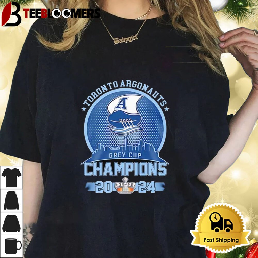 Toronto Argonauts Cfl 111th Grey Cup Champs 2024 Shirt 1