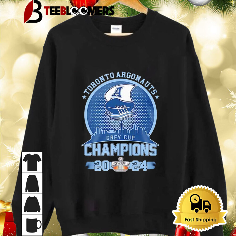 Toronto Argonauts Cfl 111th Grey Cup Champs 2024 Shirt 2