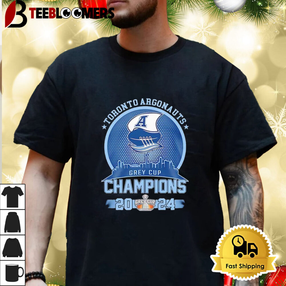 Toronto Argonauts Cfl 111th Grey Cup Champs 2024 Shirt 3