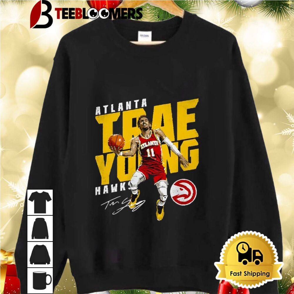 Trae Young Atlanta Hawks Slam Dunk Signature Shirt 2